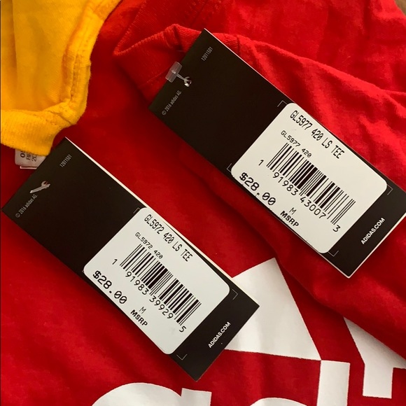 ADIDAS 2/Set Bundle Men’s Tee SHIRTs - Size M - Picture 7 of 7
